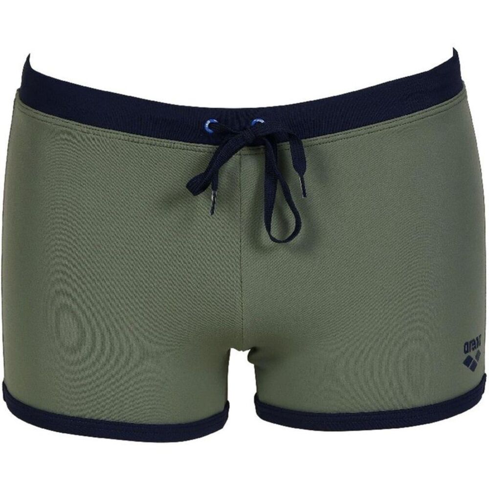 Arena Mens Fundamentals Swim Shorts / Army Green/Navy
